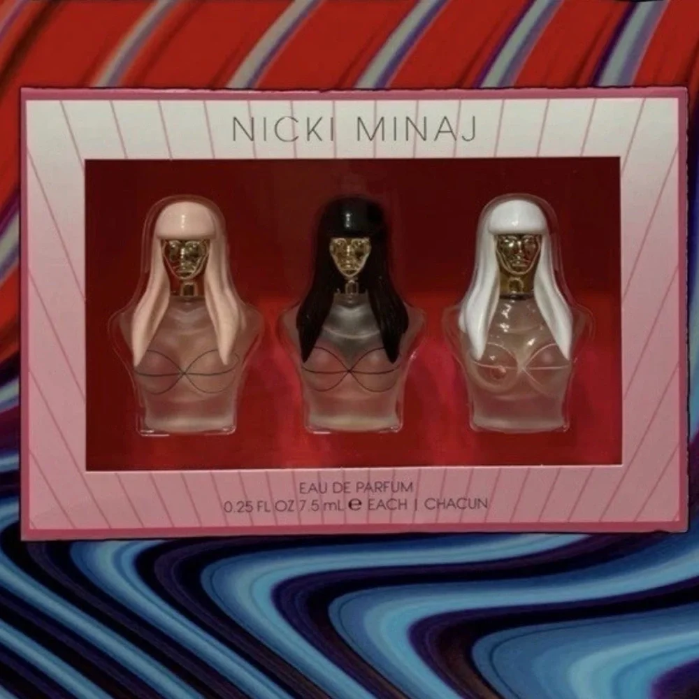 NICKI MINAJ 3p Mini Queen,Pink Friday, Pink Friday Special Edition 0.25oz ea NIB